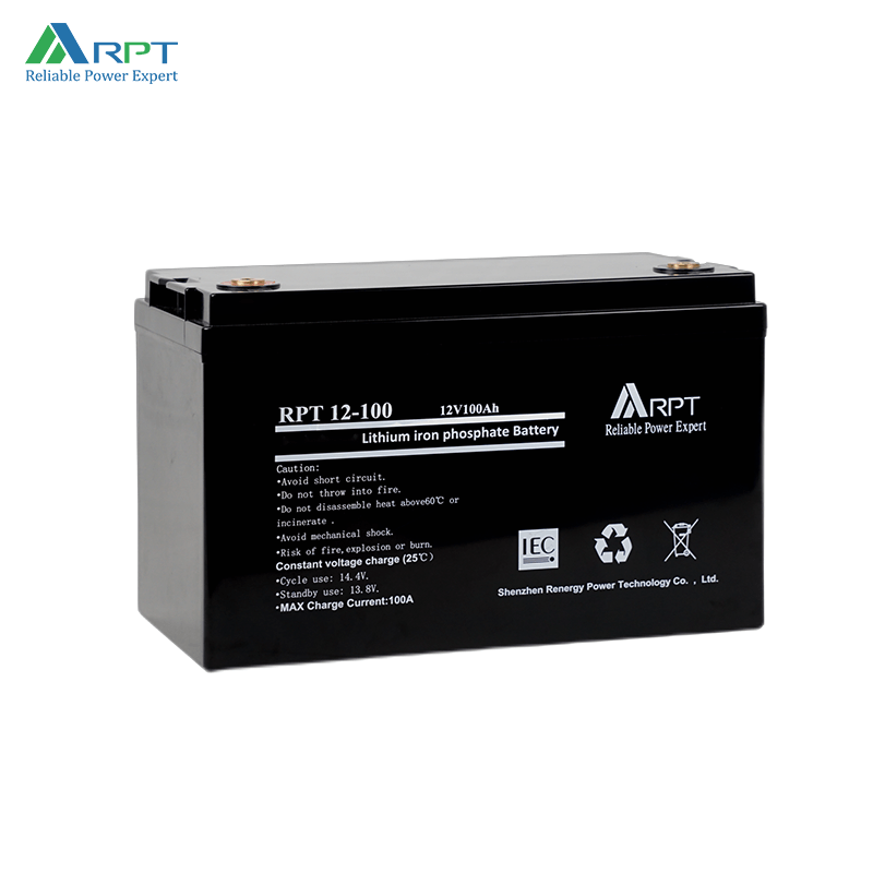 Efficient Solar Energy Storage Solution: 12.8V 100Ah LiFePO4 Battery